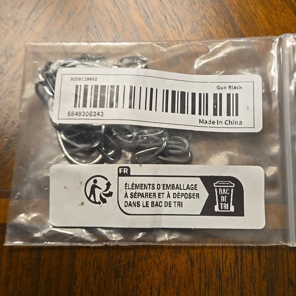 Hollow Heart Pendant Necklace Gun Black OT Buckle Chain, Minimalist - Picture 5 of 5